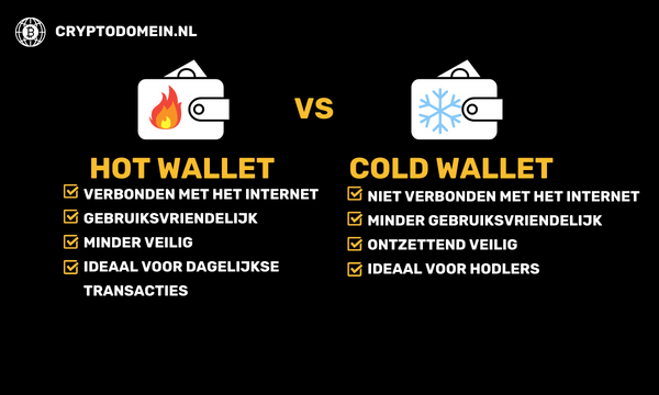 Hot wallet vs cold wallet
